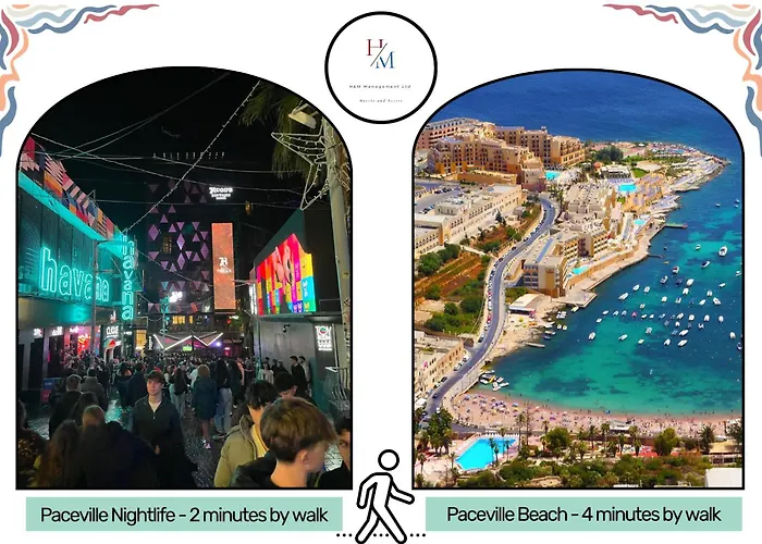 Paceville - Penthouse - Hot Tub & Sea View Roof * San Julián